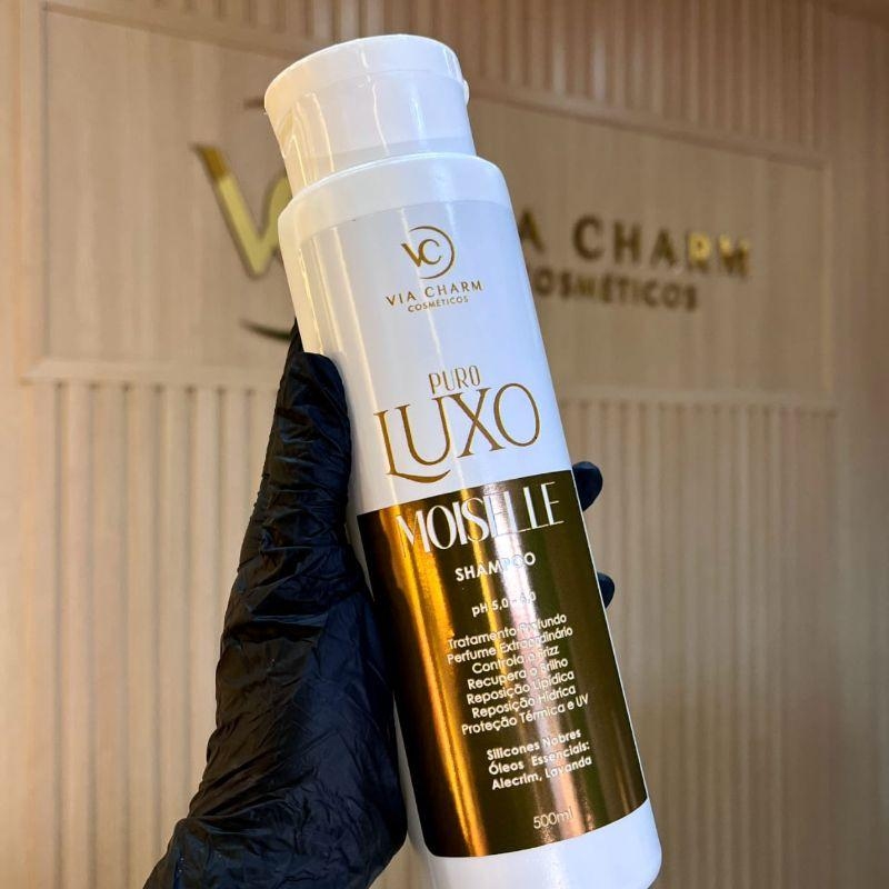 Shampoo Puro Luxo Moiselle 500ml Via Charm
