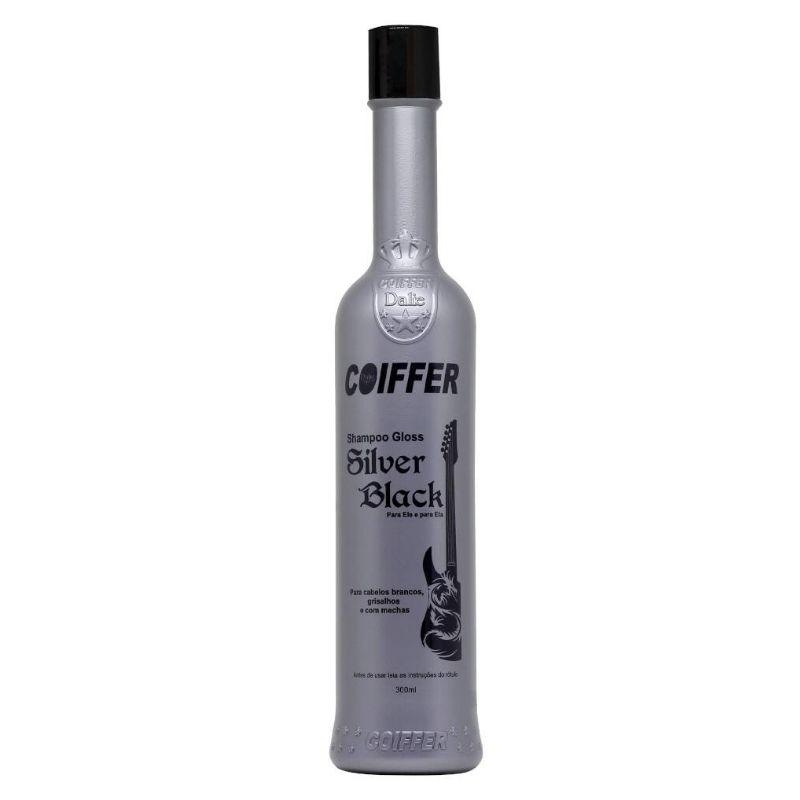 Shampoo Tonalizante Silver Black Coiffer 300ml