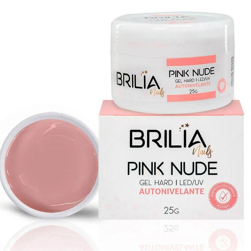 Gel Hard Pink Nude 25g Brilia Nails