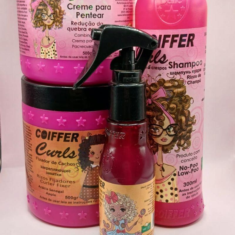 Kit Fixador Curls (4UND) Coiffer