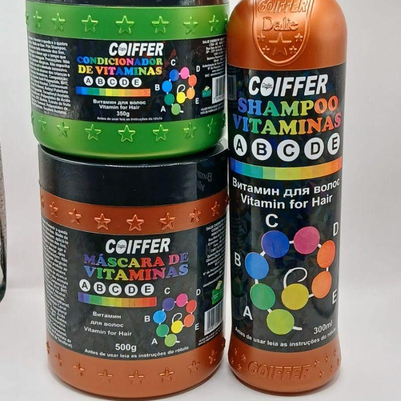 Kit Vitamina (3UND) 500G Coiffer