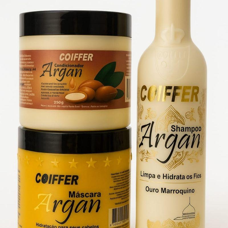 Kit Argan 3UND 500g Coiffer