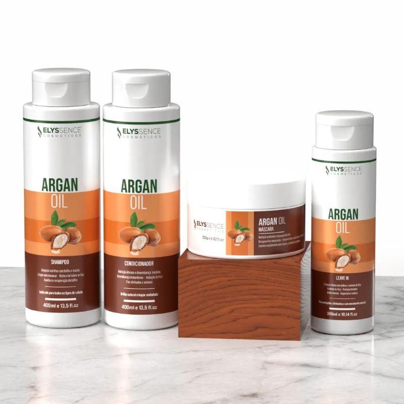 Kit Argan Oil Elyssence Cosméticos