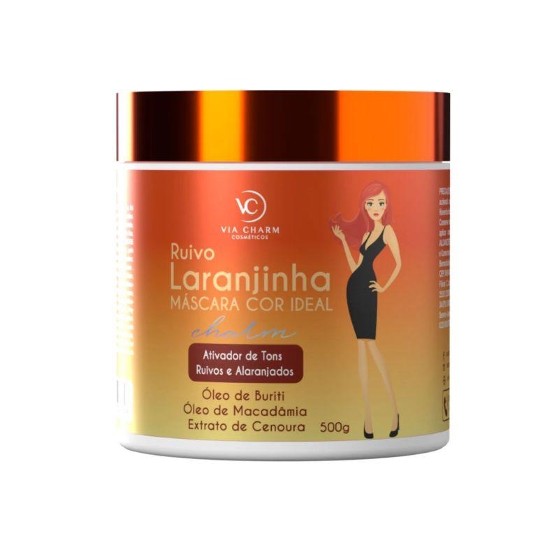 Máscara Ruivo Laranjinha 500g Via Charm