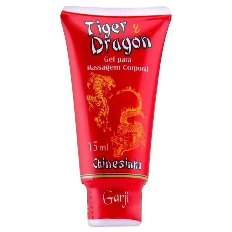 Gel Massagem Tiger & Dragon Chinesinha 15ml Garji