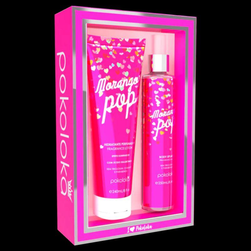 Kit Loka Teen Morango Pop 60ml (2 UN) Pokoloka