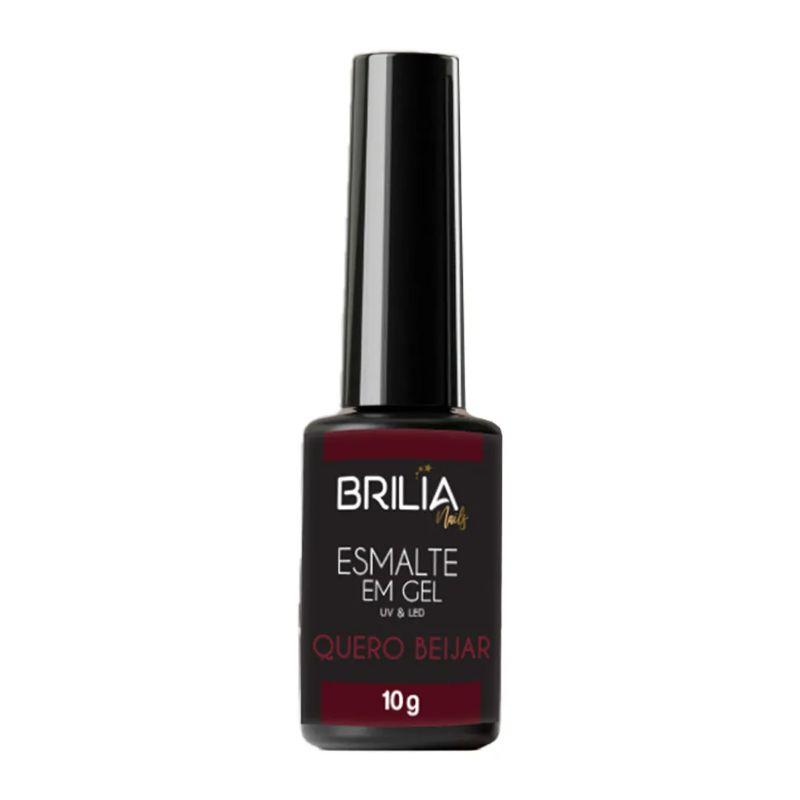 Esmalte Em Gel Quero Beijar 10g Brilia Nails