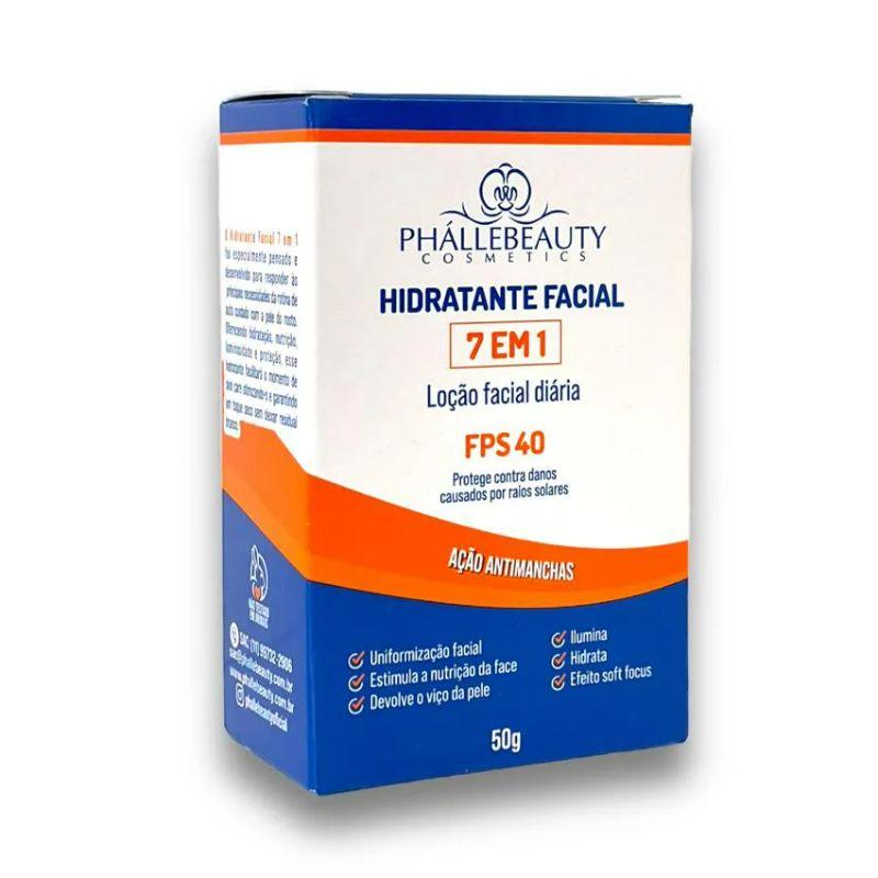 Hidratante Facial 7 em 1 FPS 40 Phállebeauty