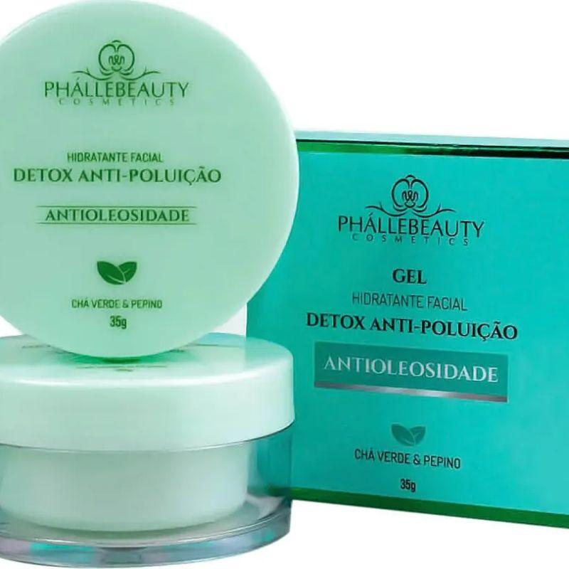 Hidratante Facial Detox Antioleosidade 35g Phállebeauty