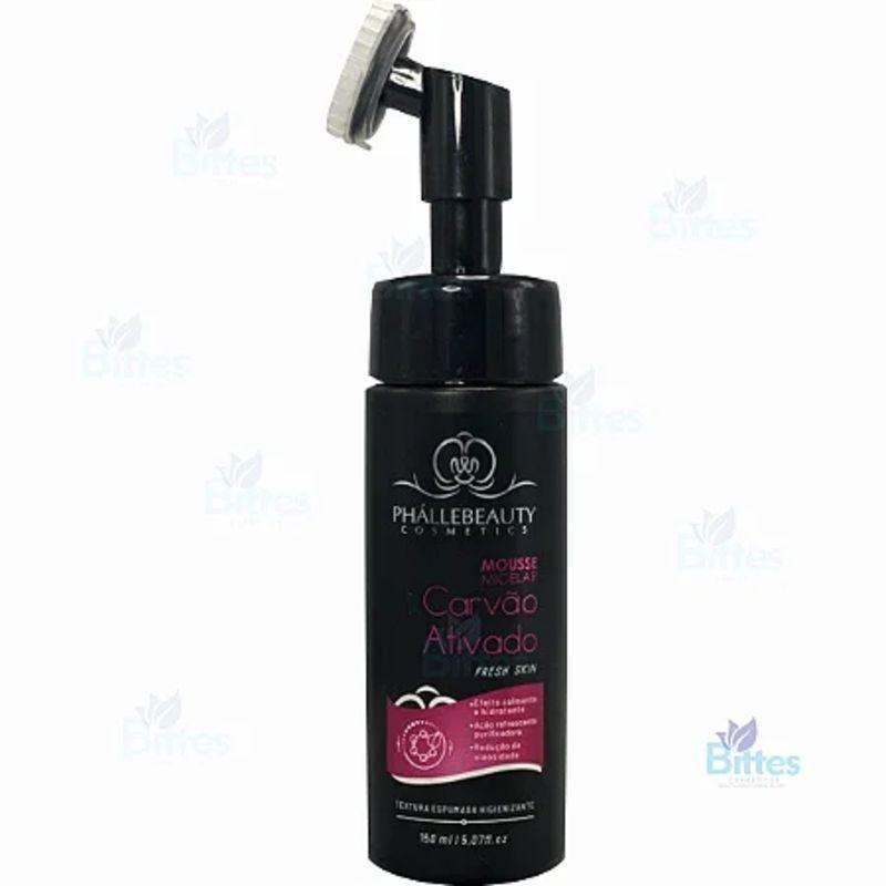 Mousse Micelar Carvão Ativado Phállebeauty