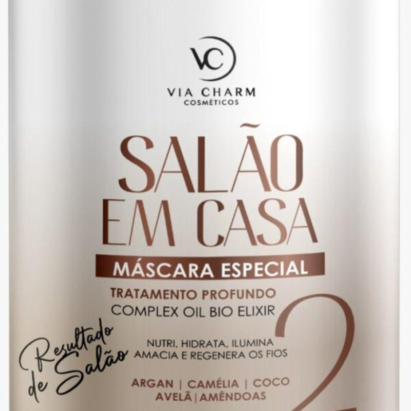 Máscara Salão Em Casa 1kg Via Charme