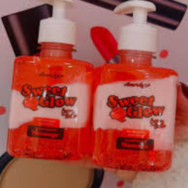 Gel Creme Virilha Sweet Glow Morango 250g Amor Anjo