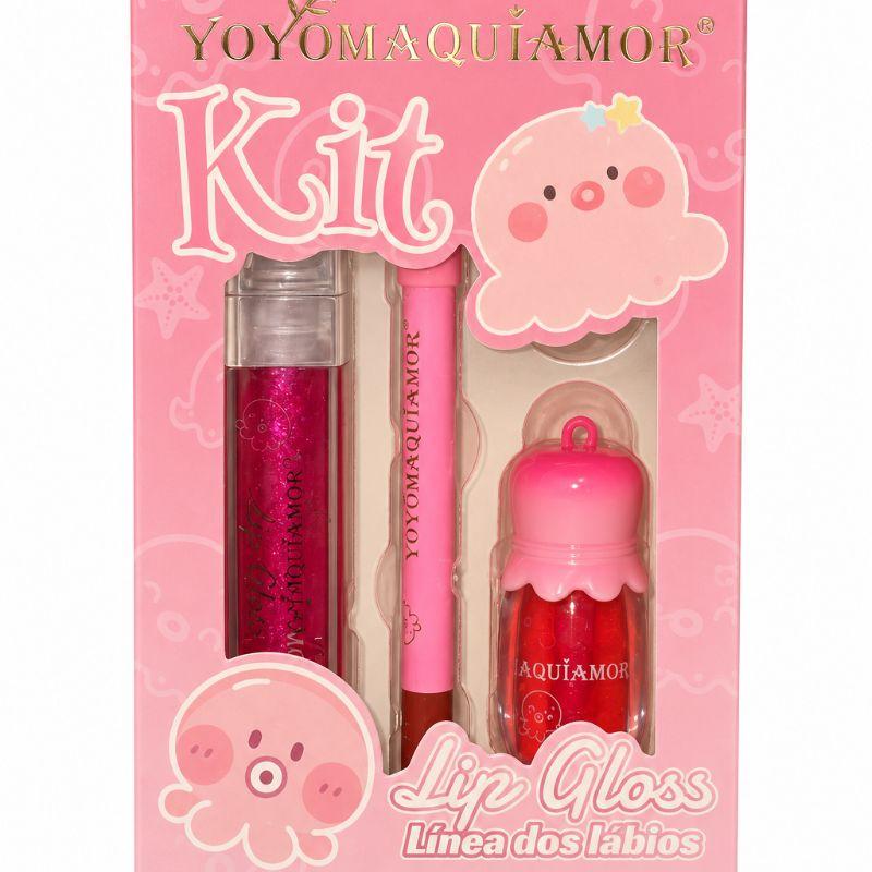 Kit Lip Gloss Yoyomaquiamor