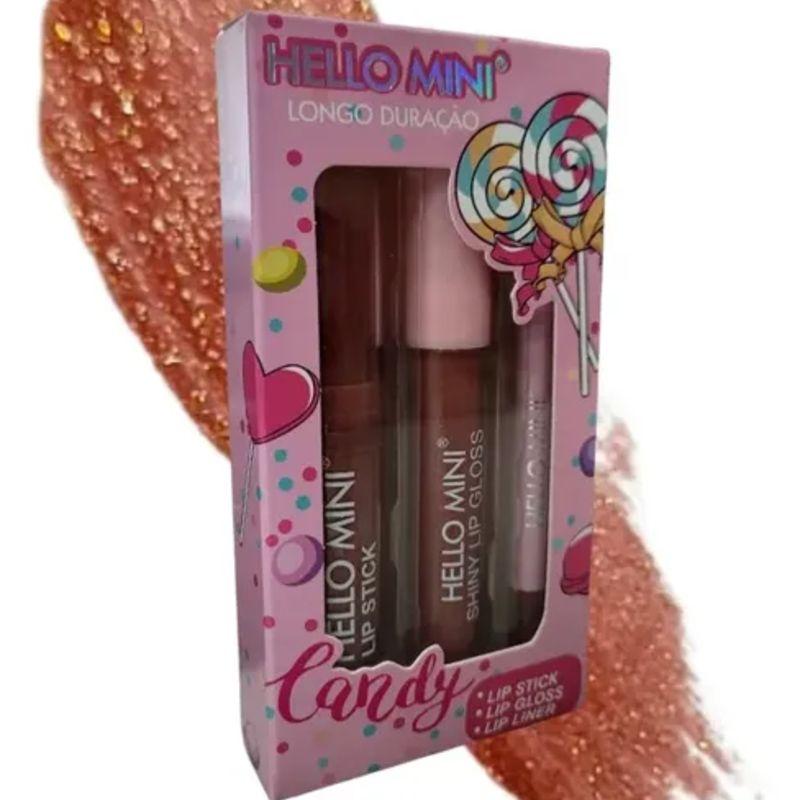 Lip Kit Candy 3em1 Hello Mini