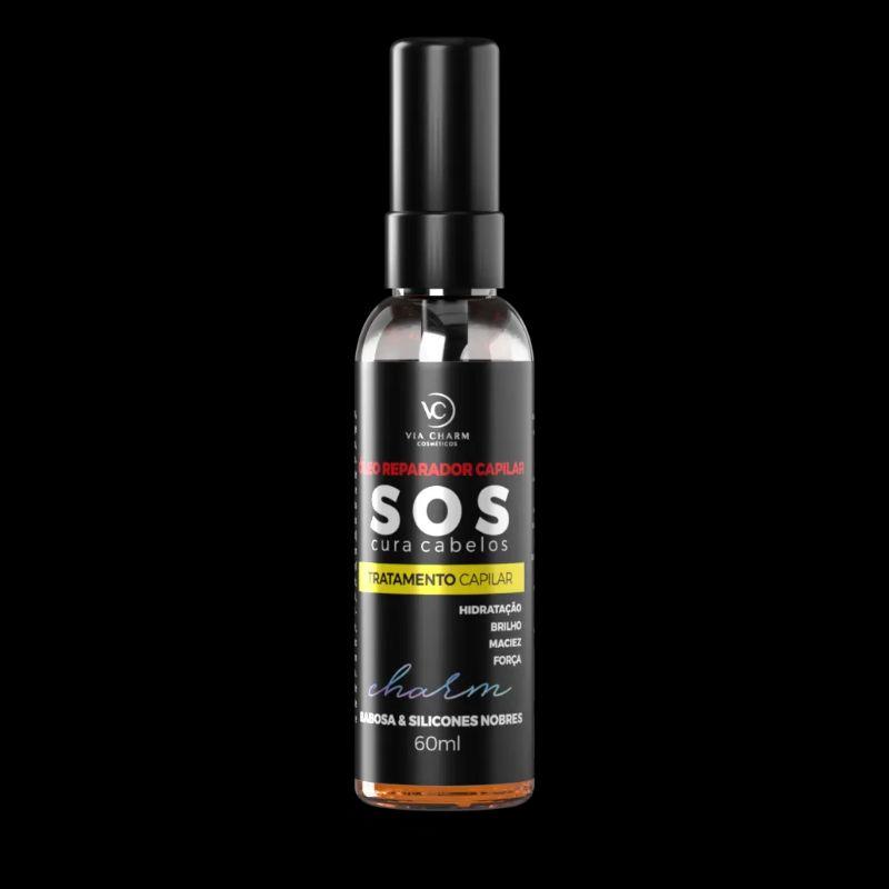Óleo SOS Cura Cabelos 60ml Via Charm